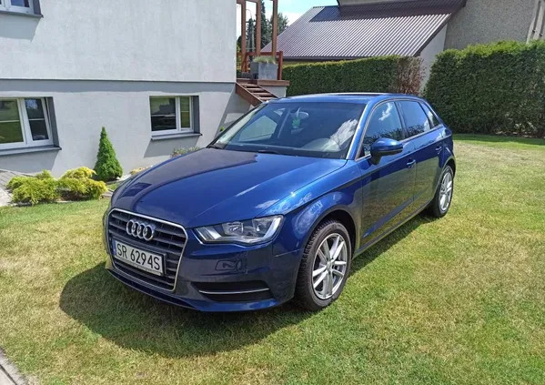 samochody osobowe Audi A3 cena 52900 przebieg: 214000, rok produkcji 2014 z Rybnik